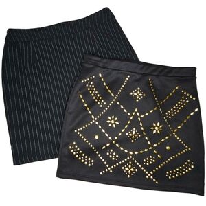 Forever 21 Women's Mini Skirt Bundle Size M